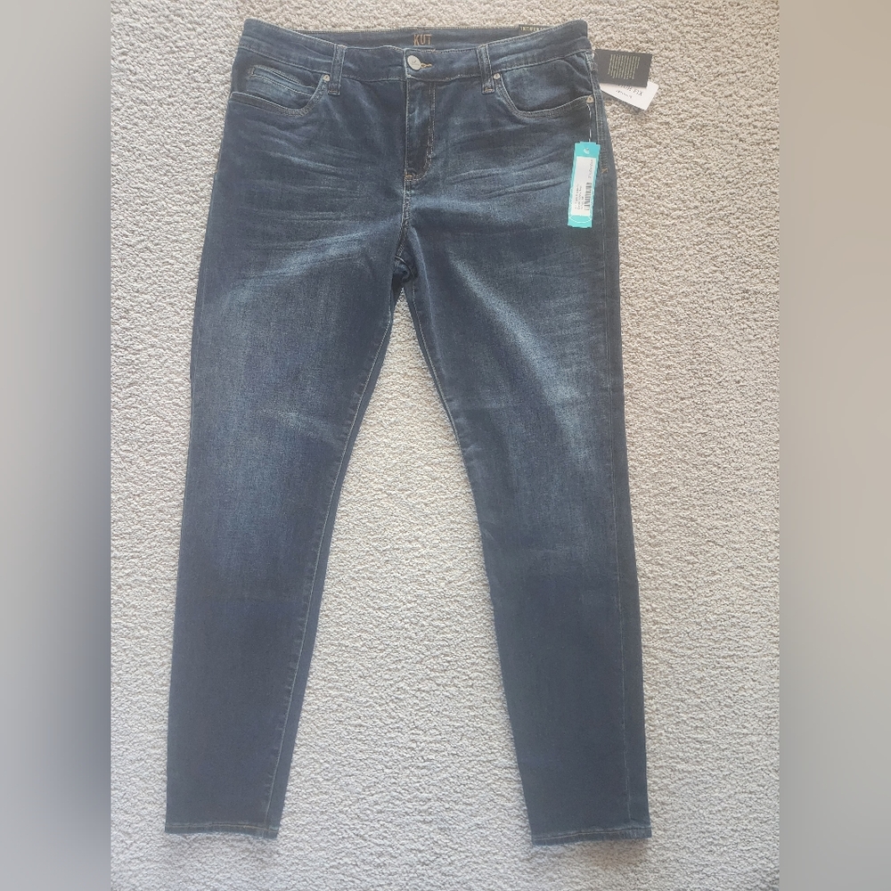 NWT Kut From The Cloth Toothpick Skinny Jeans Sz 14